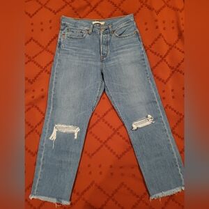 Levis wedgie straight jeans
